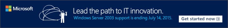 Windows 2003 end of Support